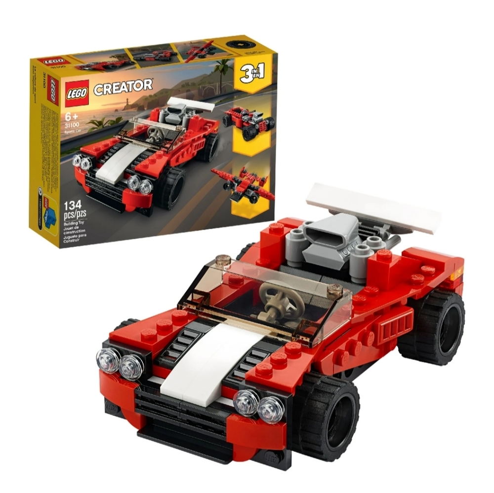 Lego Creator 3-in-1 Sports Car 31100 Building Toy Set